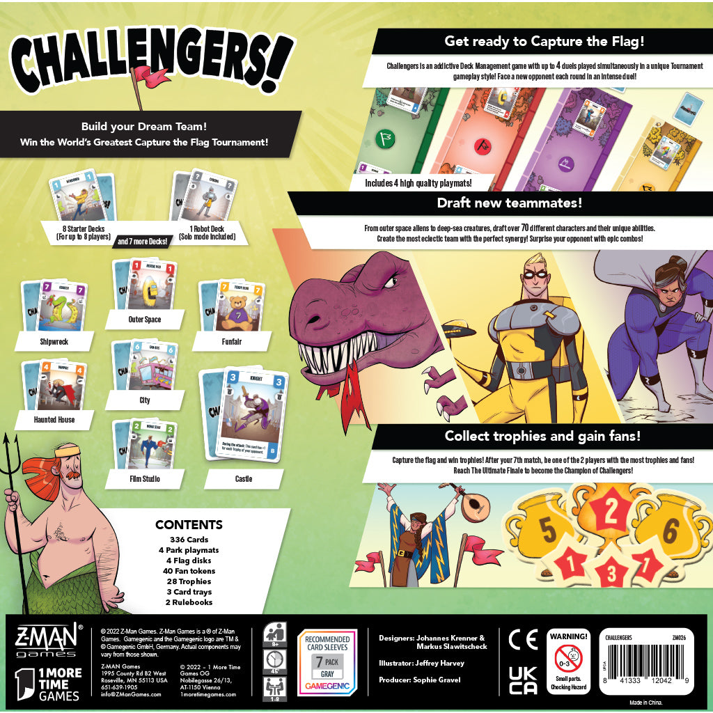 Challengers! | Anubis Games and Hobby
