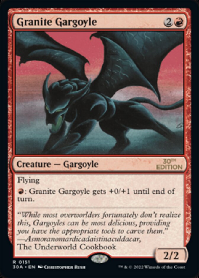 Granite Gargoyle [30th Anniversary Edition] | Anubis Games and Hobby