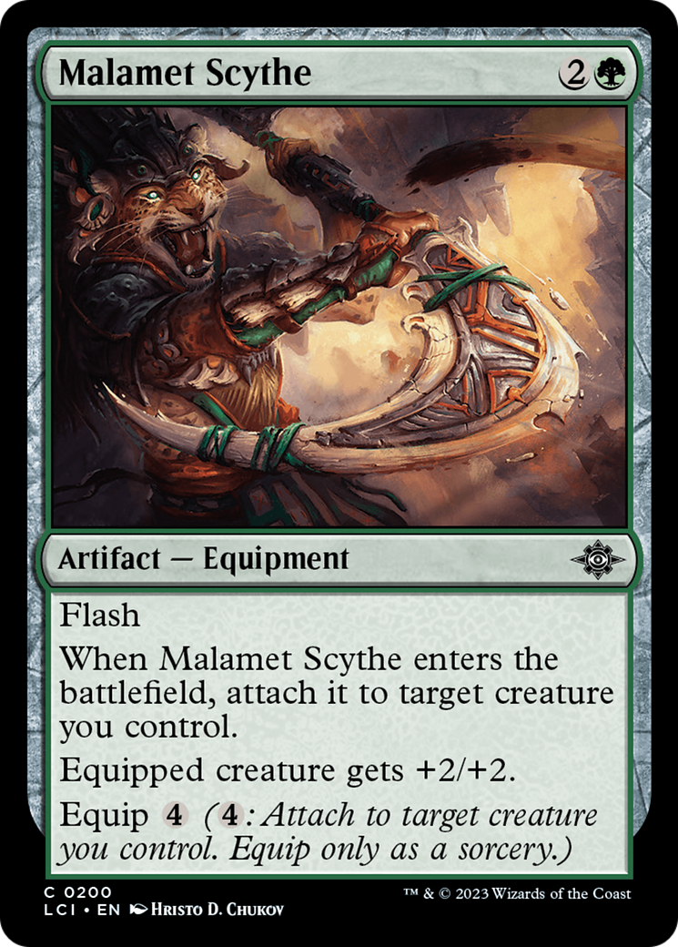 Malamet Scythe [The Lost Caverns of Ixalan] | Anubis Games and Hobby