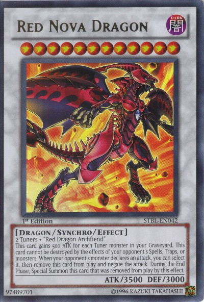 Red Nova Dragon [STBL-EN042] Ultra Rare | Anubis Games and Hobby