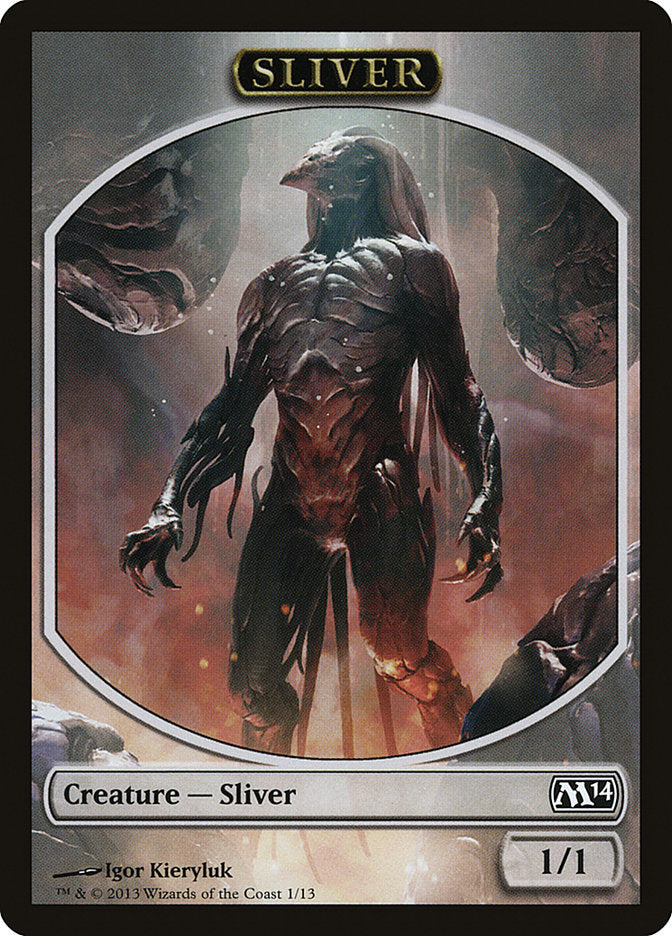 Sliver Token [Magic 2014 Tokens] | Anubis Games and Hobby