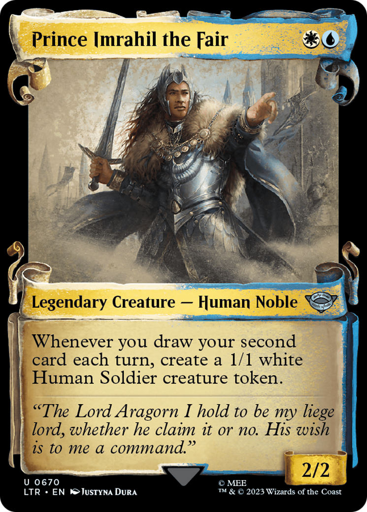 Prince Imrahil the Fair [The Lord of the Rings: Tales of Middle-Earth Showcase Scrolls] | Anubis Games and Hobby