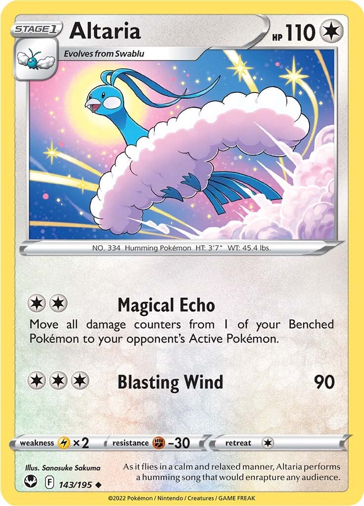 Altaria (143/195) [Sword & Shield: Silver Tempest] | Anubis Games and Hobby