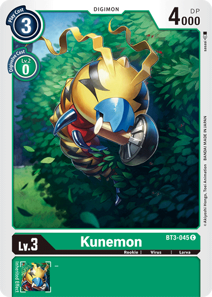 Kunemon [BT3-045] [Release Special Booster Ver.1.5] | Anubis Games and Hobby