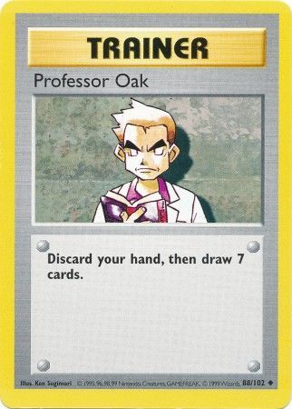 Professor Oak (88/102) [Base Set Shadowless Unlimited] | Anubis Games and Hobby