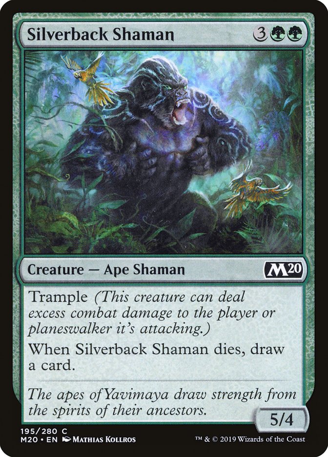 Silverback Shaman [Core Set 2020] | Anubis Games and Hobby