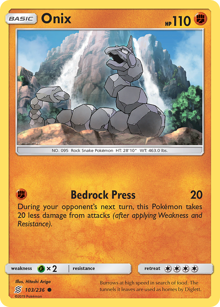 Onix (103/236) [Sun & Moon: Unified Minds] | Anubis Games and Hobby