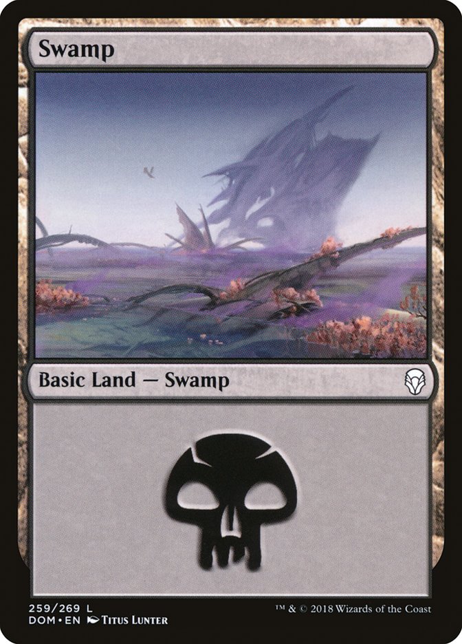 Swamp (259) [Dominaria] | Anubis Games and Hobby