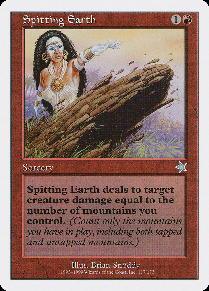 Spitting Earth [Starter 1999] | Anubis Games and Hobby