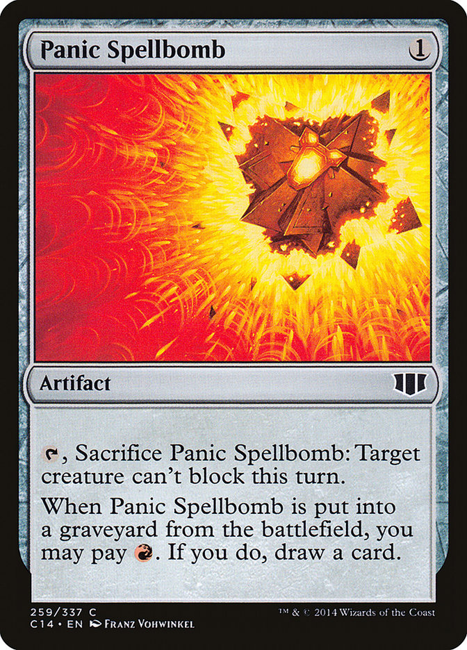 Panic Spellbomb [Commander 2014] | Anubis Games and Hobby