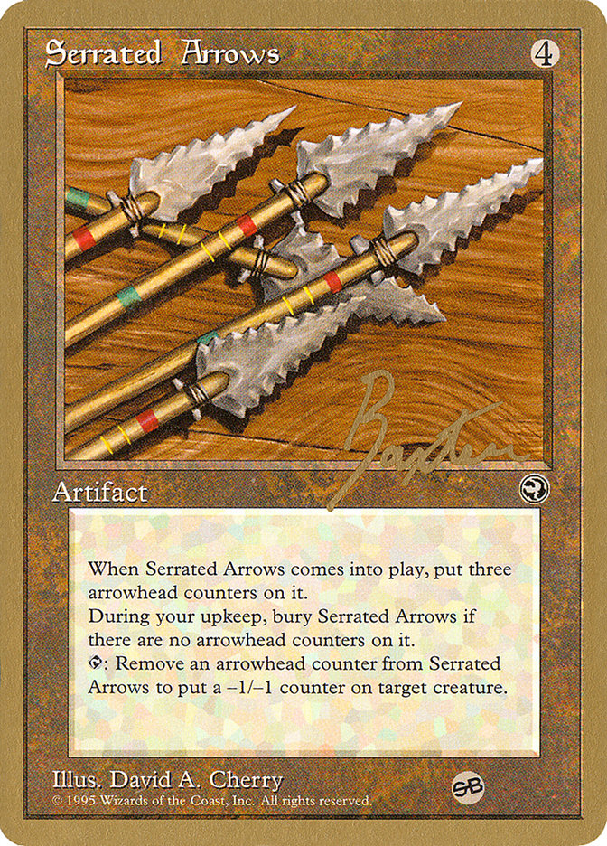 Serrated Arrows (George Baxter) (SB) [Pro Tour Collector Set] | Anubis Games and Hobby