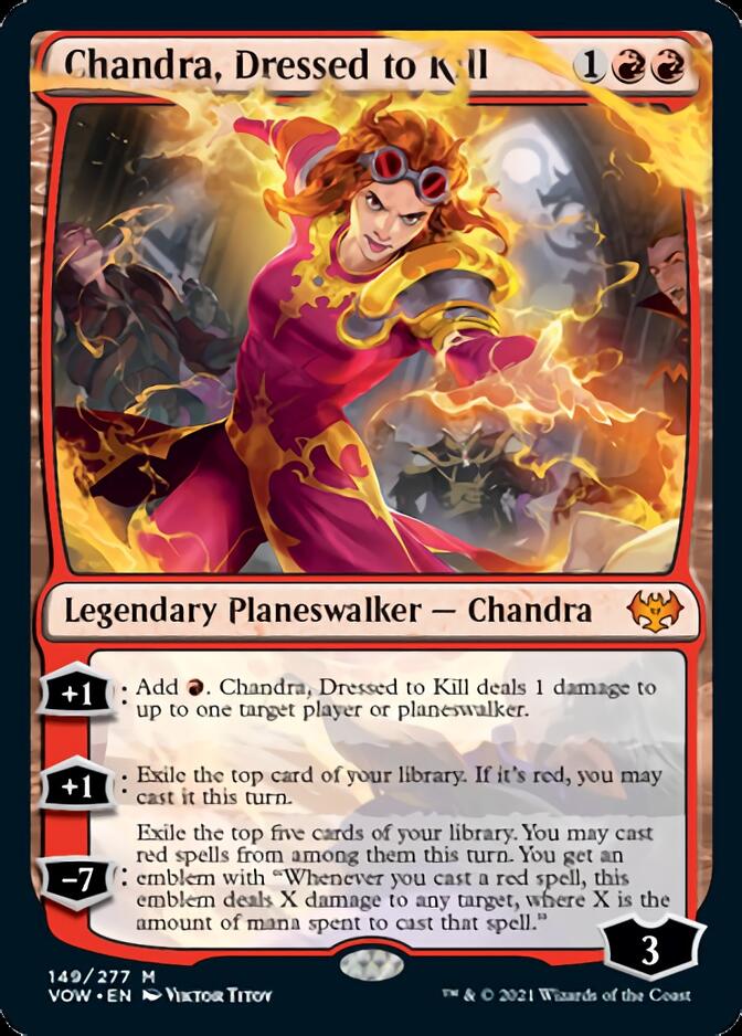 Chandra, Dressed to Kill [Innistrad: Crimson Vow] | Anubis Games and Hobby