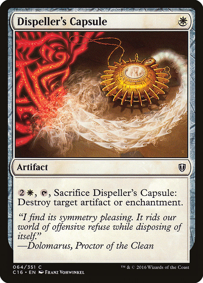 Dispeller's Capsule [Commander 2016] | Anubis Games and Hobby