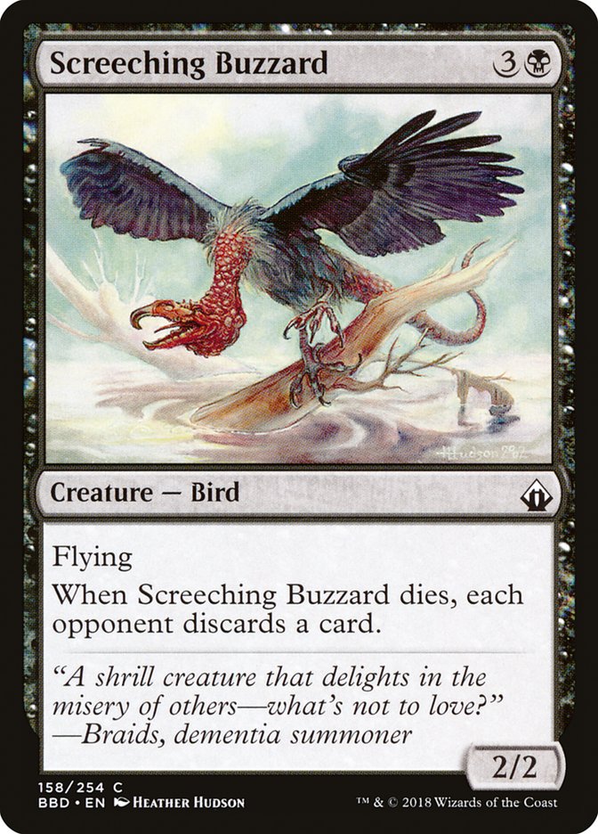 Screeching Buzzard [Battlebond] | Anubis Games and Hobby