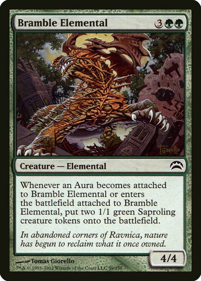 Bramble Elemental [Planechase 2012] | Anubis Games and Hobby