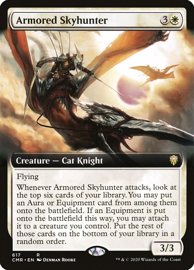 Armored Skyhunter (Extended Art) [Commander Legends] | Anubis Games and Hobby