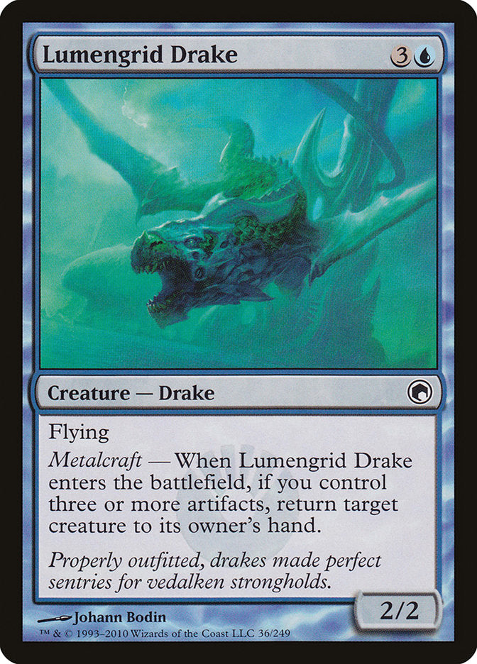 Lumengrid Drake [Scars of Mirrodin] | Anubis Games and Hobby