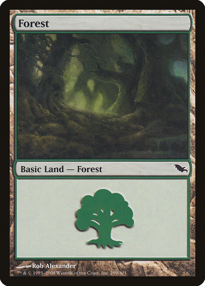 Forest (299) [Shadowmoor] | Anubis Games and Hobby