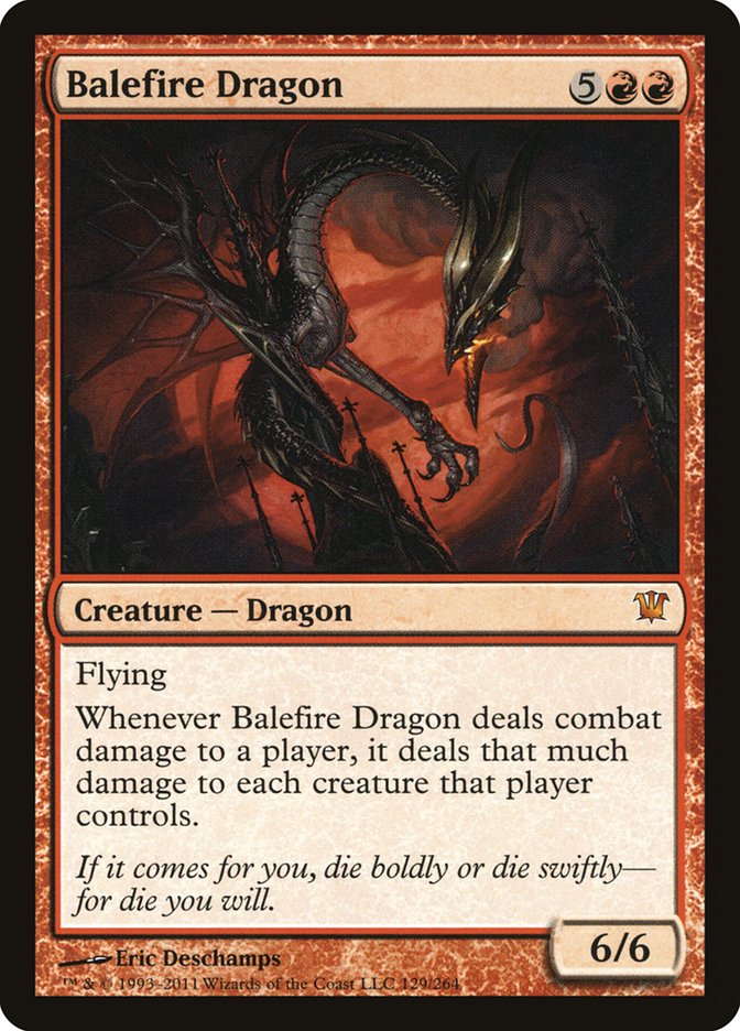 Balefire Dragon [Innistrad] | Anubis Games and Hobby
