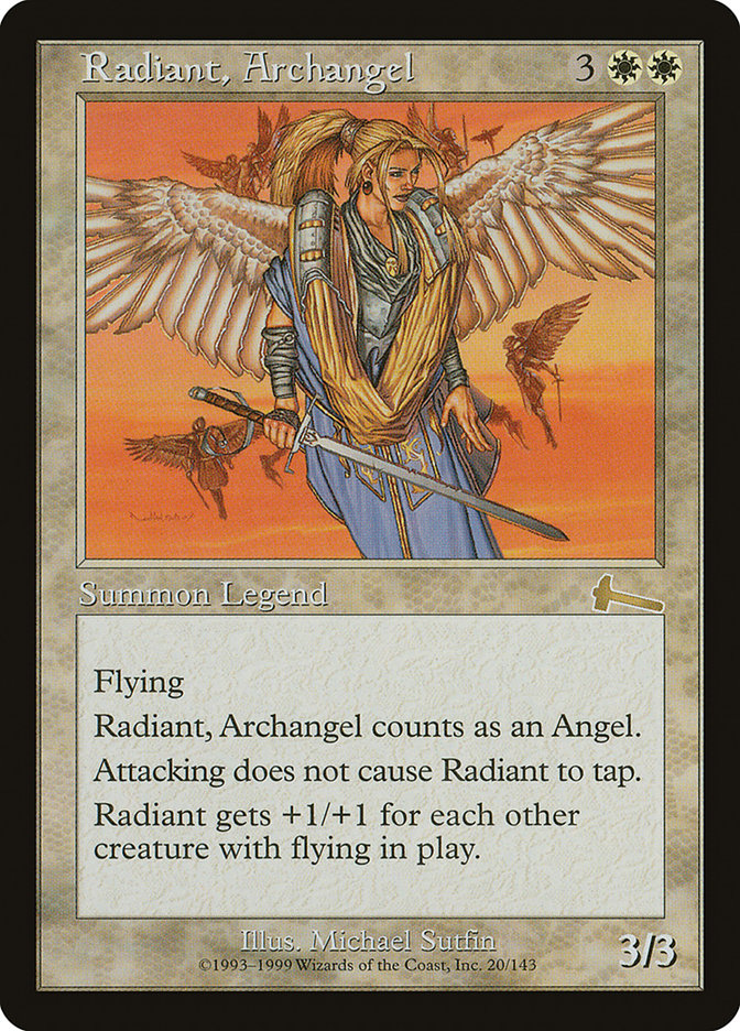 Radiant, Archangel [Urza's Legacy] | Anubis Games and Hobby