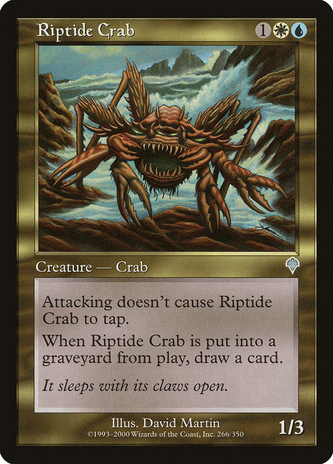 Riptide Crab [Invasion] | Anubis Games and Hobby