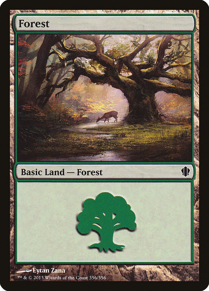 Forest (356) [Commander 2013] | Anubis Games and Hobby