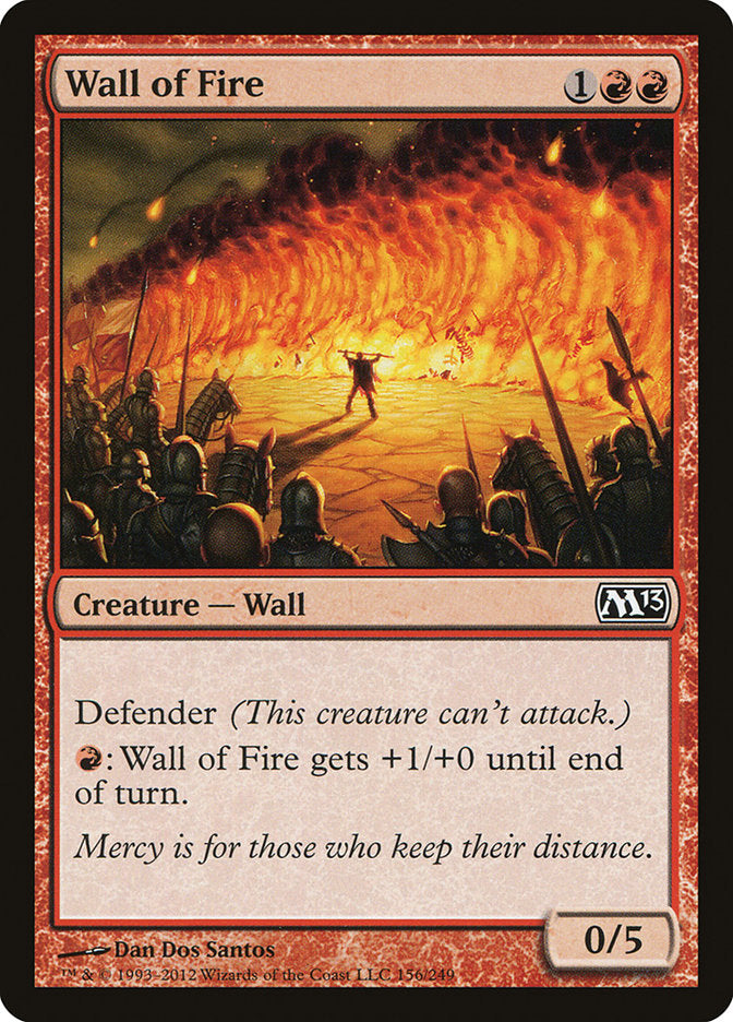 Wall of Fire [Magic 2013] | Anubis Games and Hobby