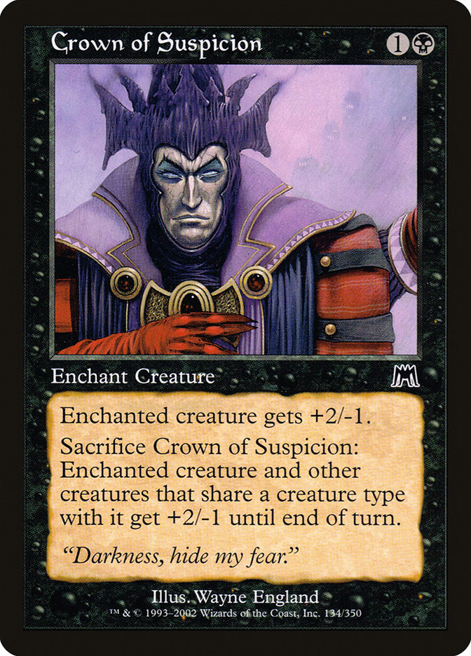 Crown of Suspicion [Onslaught] | Anubis Games and Hobby
