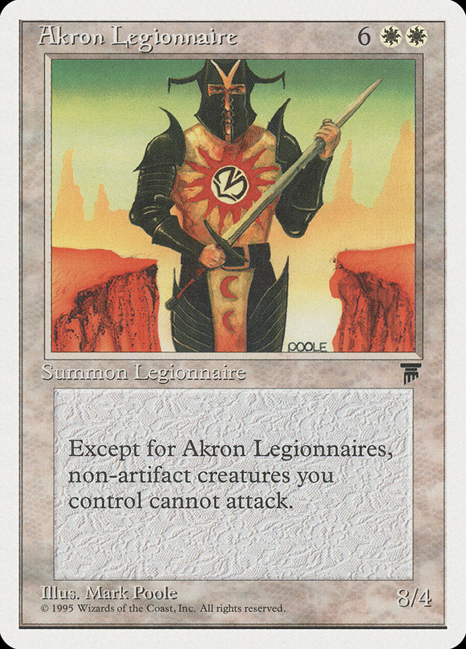 Akron Legionnaire [Chronicles] | Anubis Games and Hobby