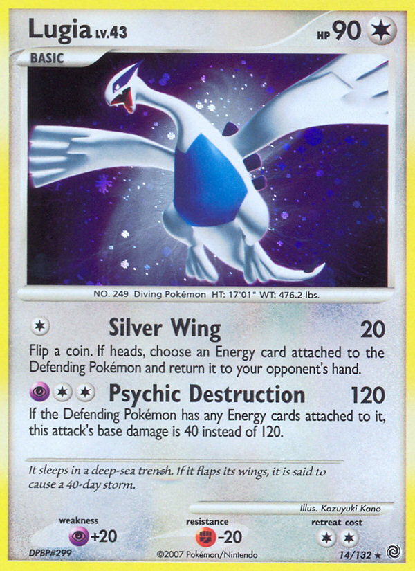 Lugia (14/132) [Diamond & Pearl: Secret Wonders] | Anubis Games and Hobby