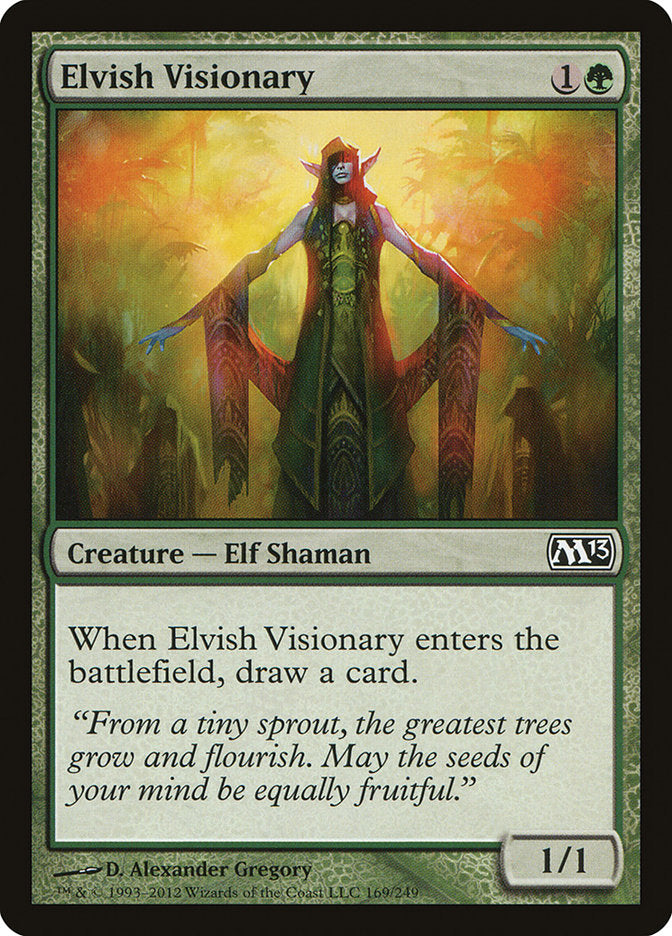 Elvish Visionary [Magic 2013] | Anubis Games and Hobby