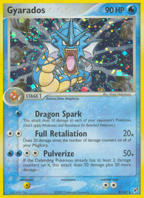 Gyarados (8/107) [EX: Deoxys] | Anubis Games and Hobby