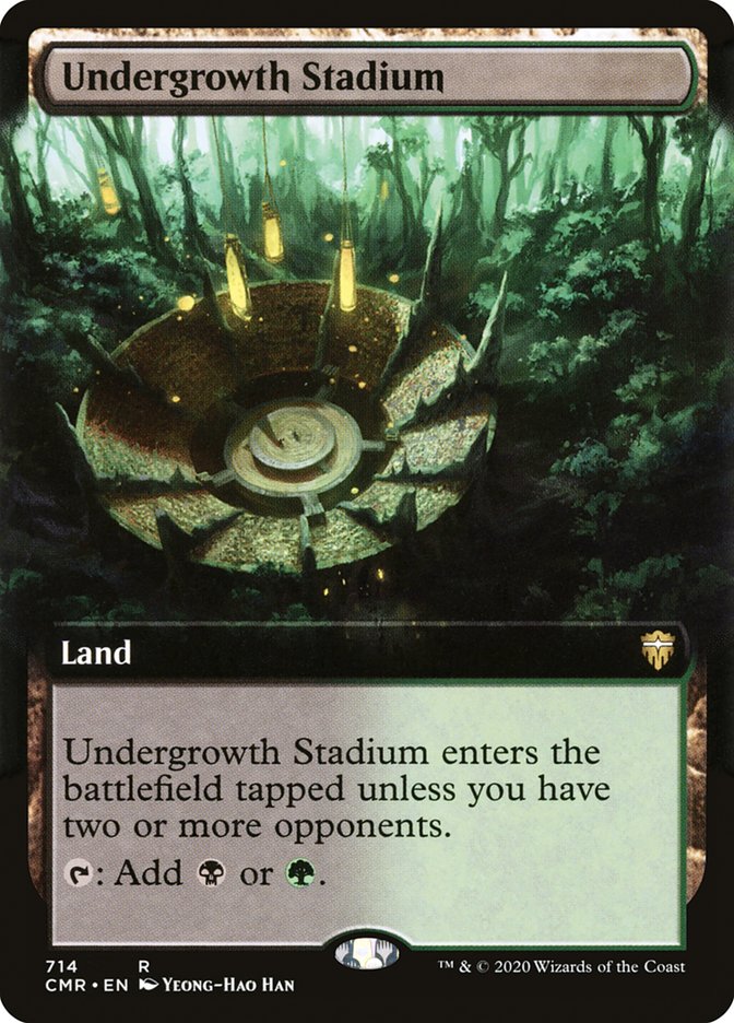 Undergrowth Stadium (Extended Art) [Commander Legends] | Anubis Games and Hobby