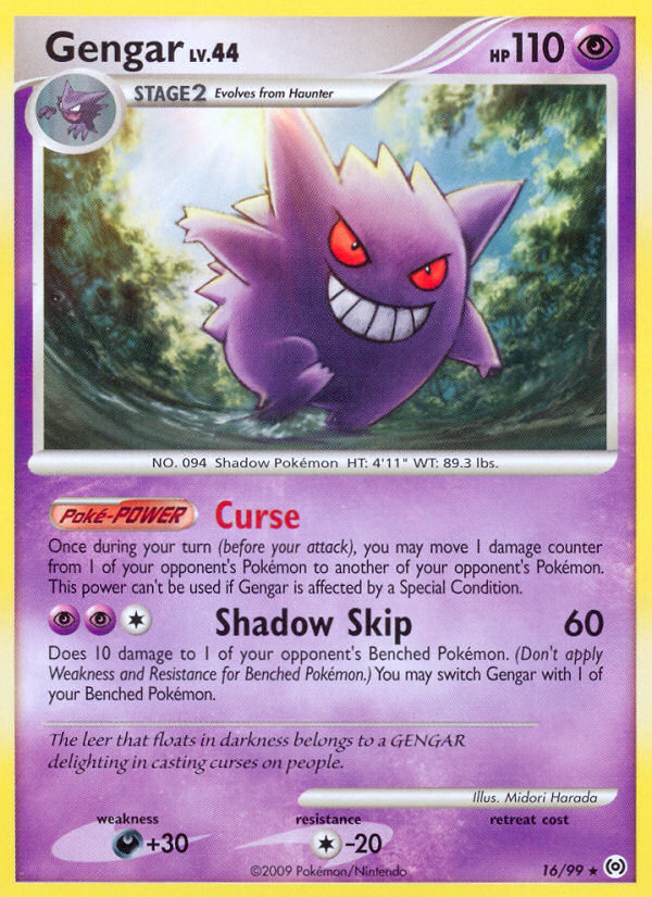 Gengar (16/99) [Platinum: Arceus] | Anubis Games and Hobby