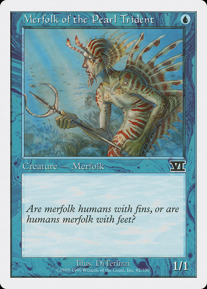 Merfolk of the Pearl Trident [Classic Sixth Edition] | Anubis Games and Hobby