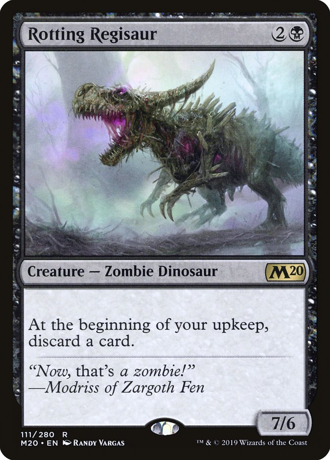 Rotting Regisaur [Core Set 2020] | Anubis Games and Hobby