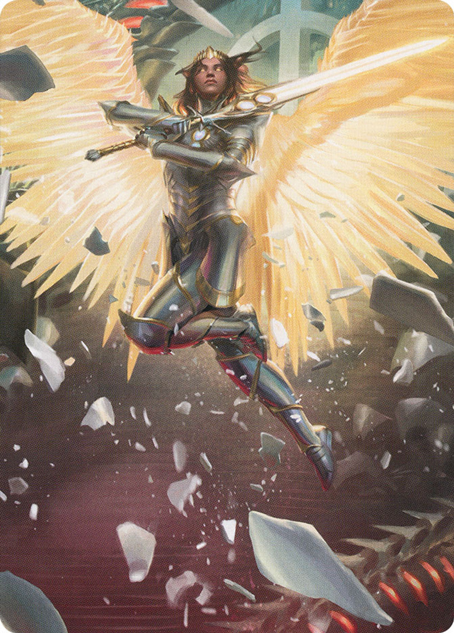 Archangel Elspeth Art Card [March of the Machine Art Series] | Anubis Games and Hobby