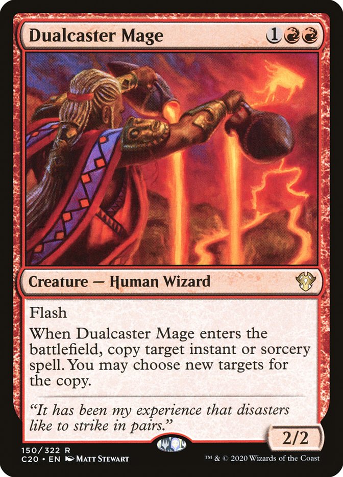 Dualcaster Mage [Commander 2020] | Anubis Games and Hobby