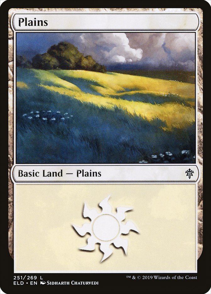 Plains (251) [Throne of Eldraine] | Anubis Games and Hobby