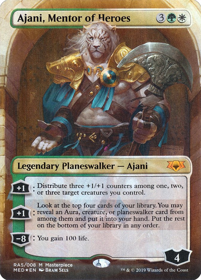 Ajani, Mentor of Heroes [Mythic Edition] | Anubis Games and Hobby