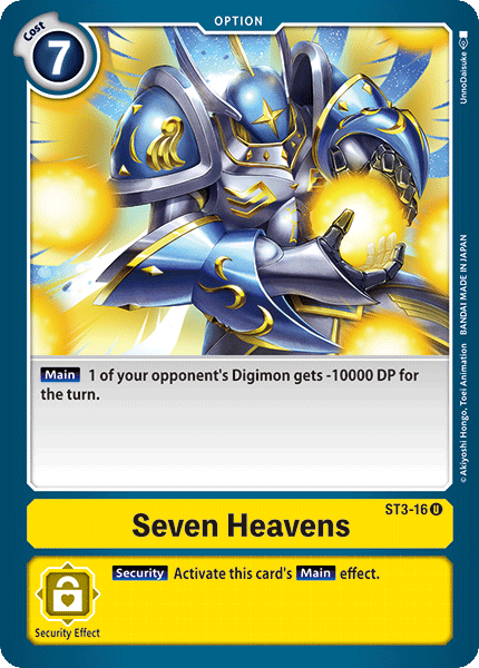 Seven Heavens [ST3-16] [Starter Deck: Heaven's Yellow] | Anubis Games and Hobby