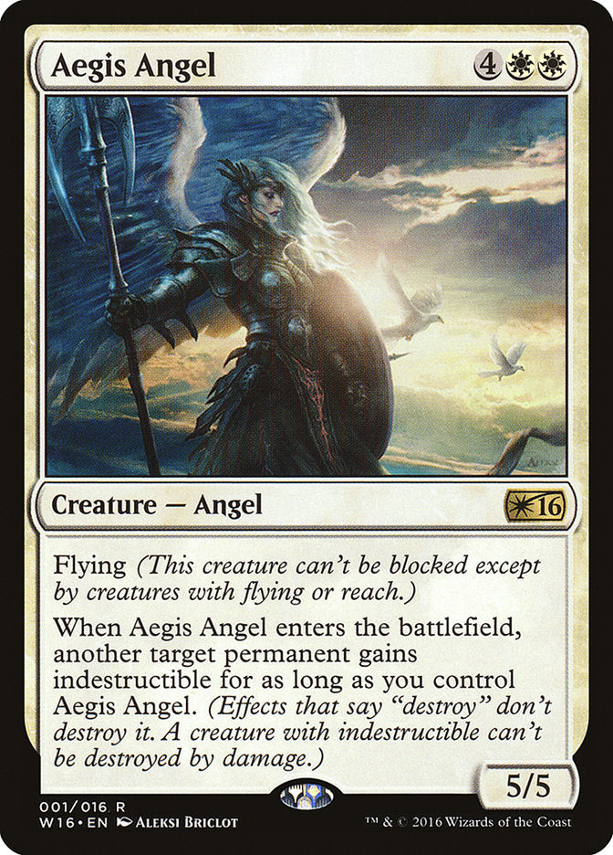 Aegis Angel [Welcome Deck 2016] | Anubis Games and Hobby