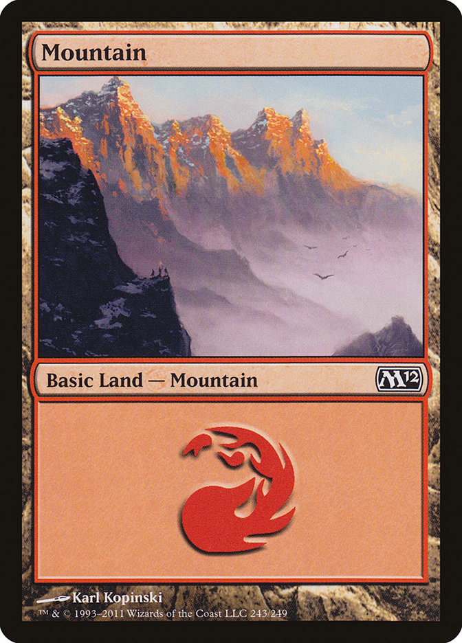 Mountain (243) [Magic 2012] | Anubis Games and Hobby