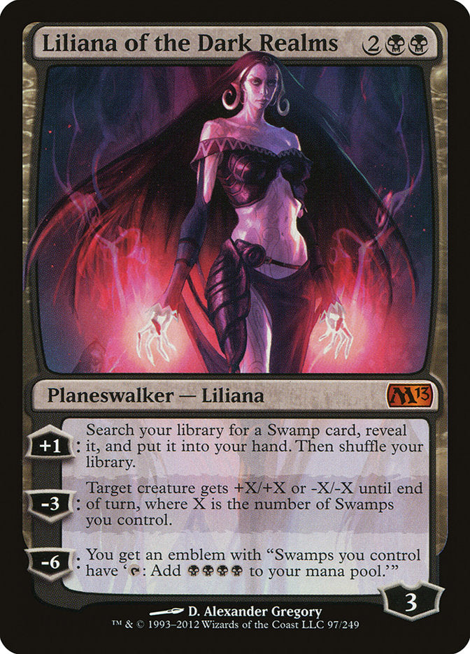 Liliana of the Dark Realms [Magic 2013] | Anubis Games and Hobby