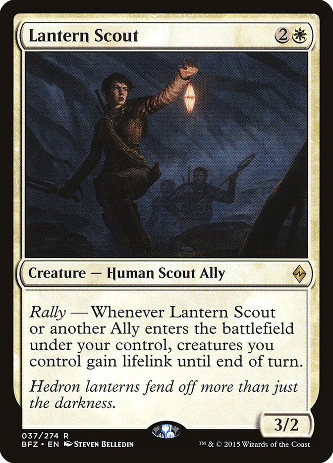 Lantern Scout [Battle for Zendikar] | Anubis Games and Hobby