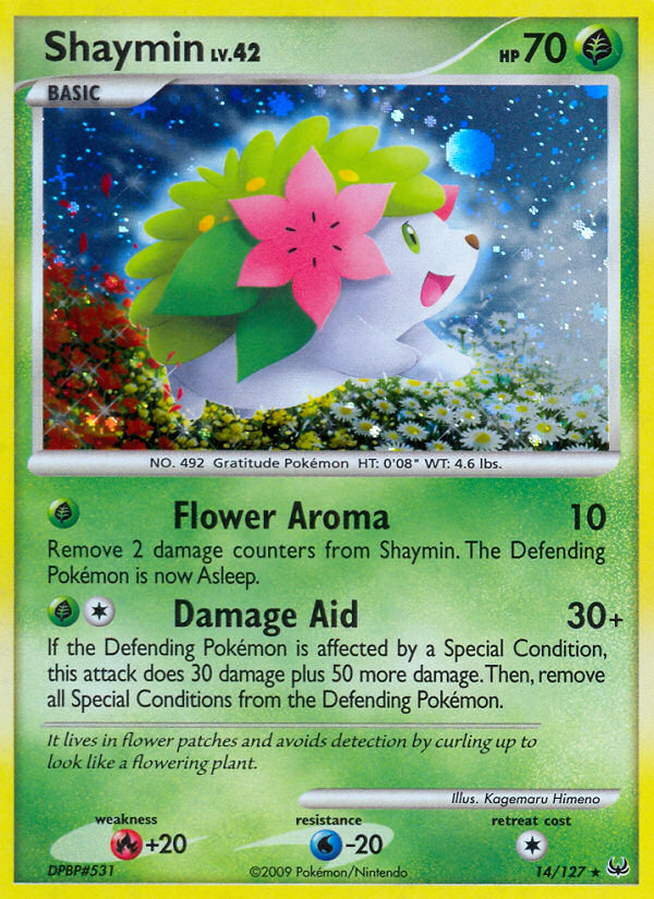 Shaymin (14/127) [Platinum: Base Set] | Anubis Games and Hobby