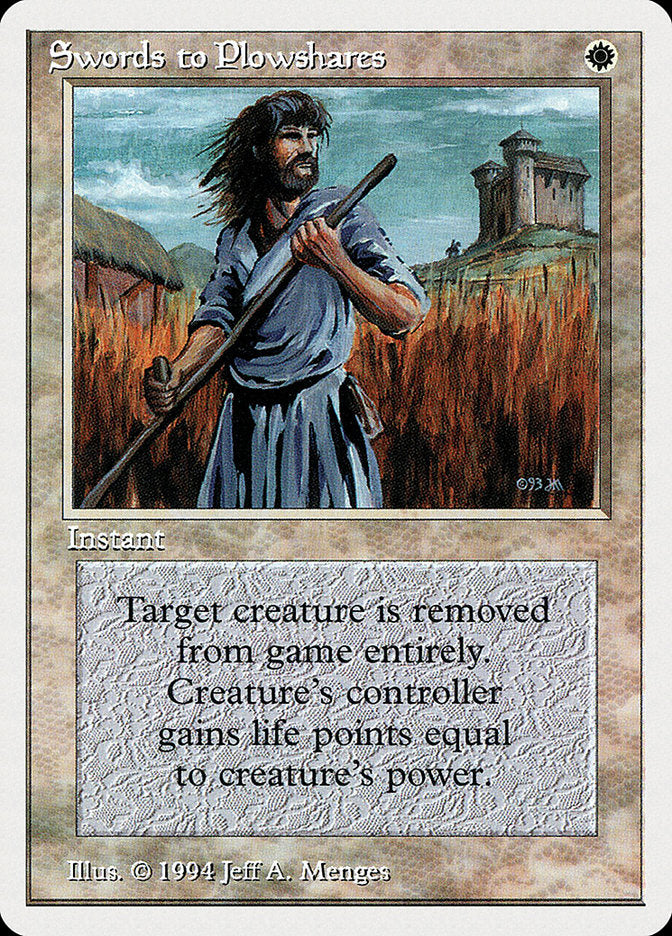 Swords to Plowshares [Summer Magic / Edgar] | Anubis Games and Hobby