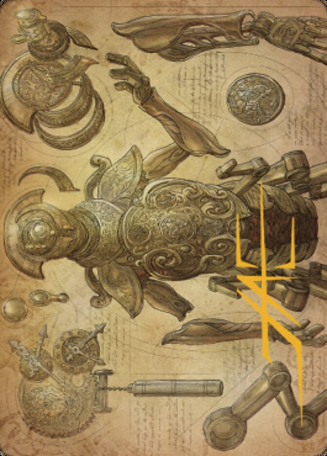 Foundry Inspector Art Card (Gold-Stamped Signature) [The Brothers' War Art Series] | Anubis Games and Hobby