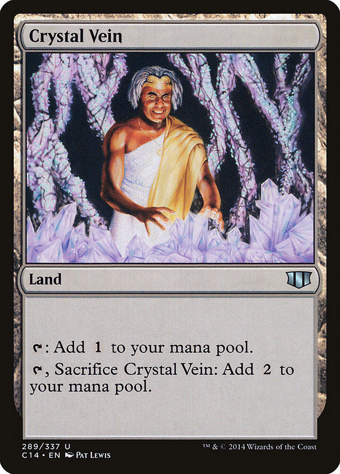 Crystal Vein [Commander 2014] | Anubis Games and Hobby