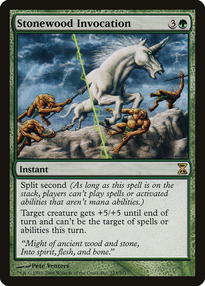 Stonewood Invocation [Time Spiral] | Anubis Games and Hobby